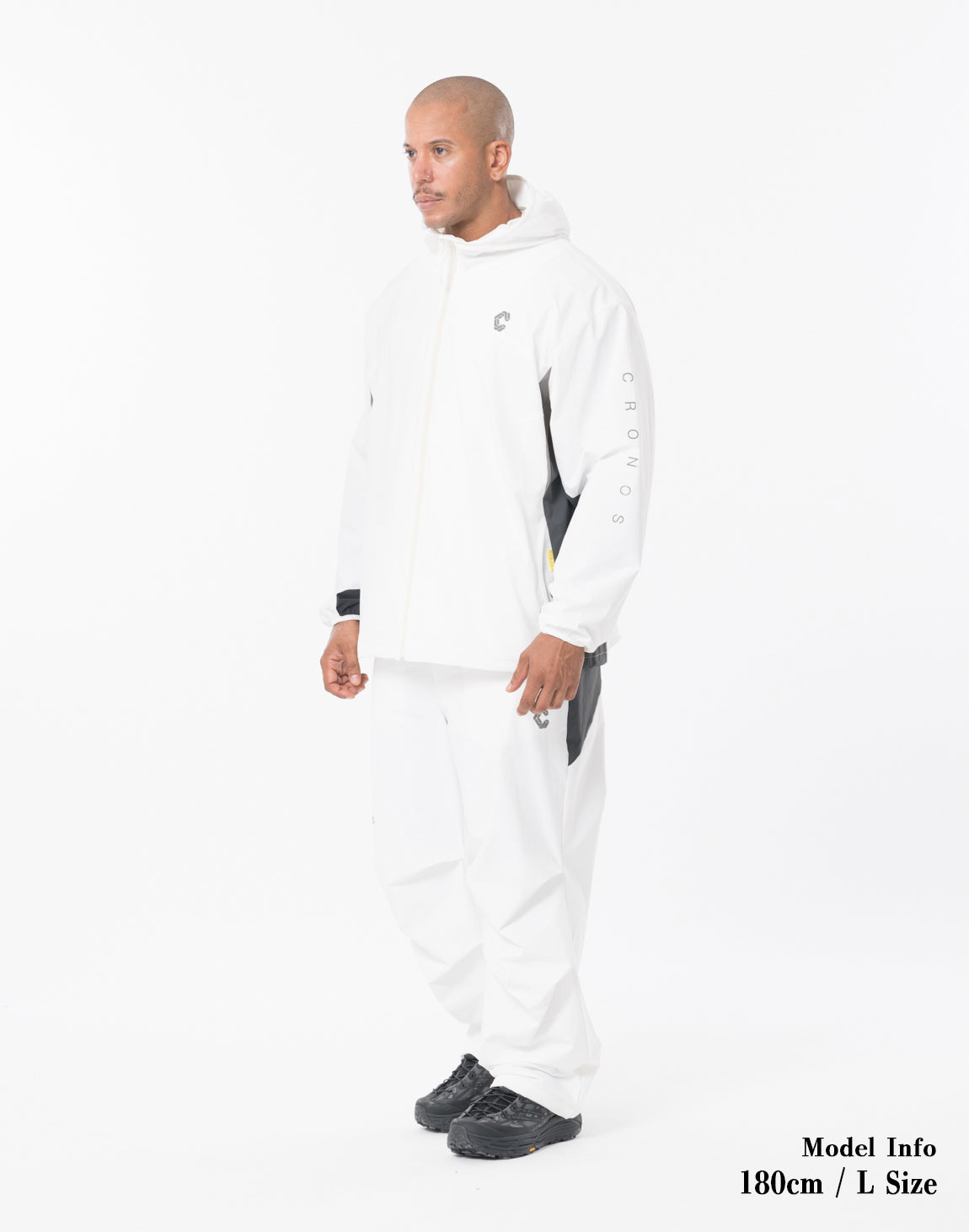 cronos ホワイト　パンツ CRONOS FLEX 2WAY WIDE PANTS【WHITE】