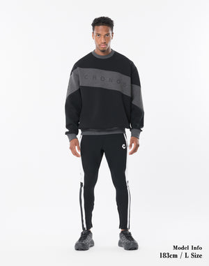 CRONOS MODERN LITE SWEAT [BLACK]