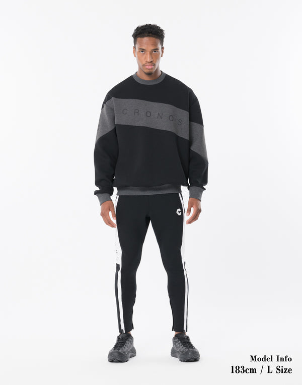 CRONOS MODERN LITE SWEAT [BLACK]