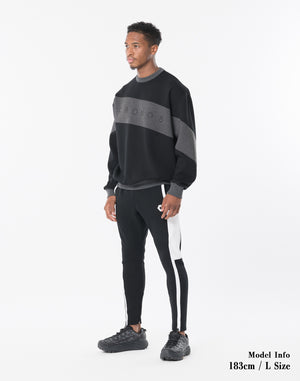 CRONOS MODERN LITE SWEAT [BLACK]