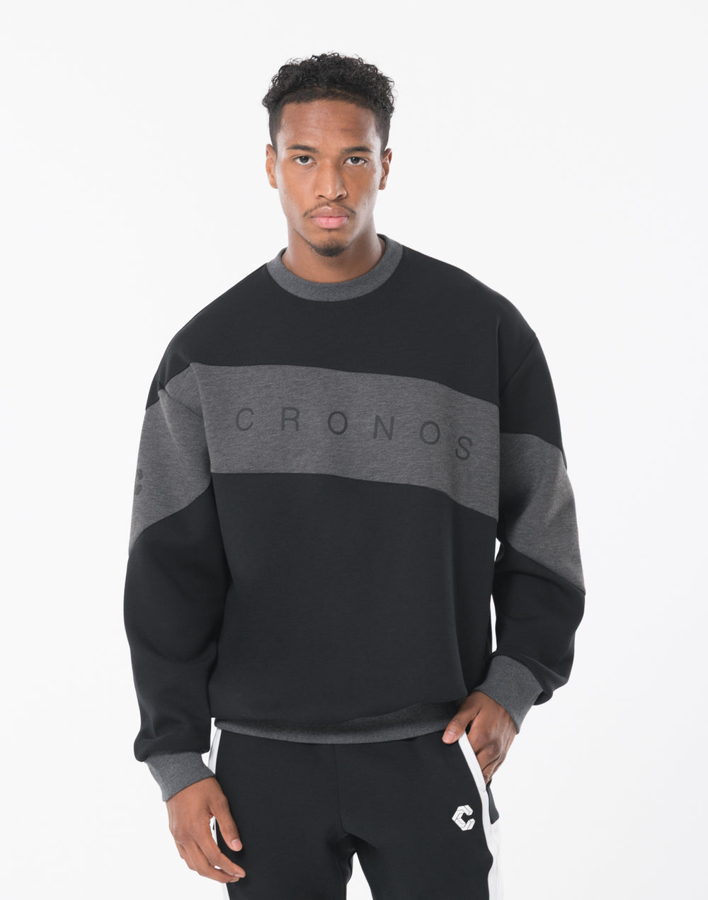 CRONOS MODERN LITE SWEAT [BLACK]