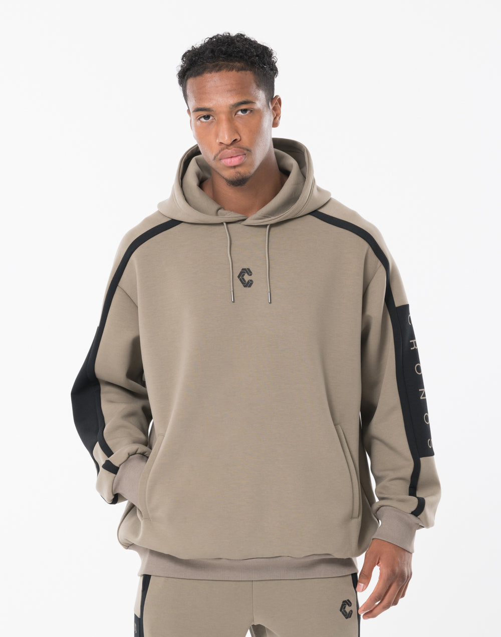 CRONOS LITE VOLUME HOODIE [TAUPE]
