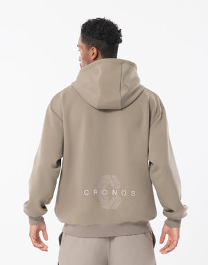 CRONOS BALANCE TOUCH HOODIE [TAUPE]
