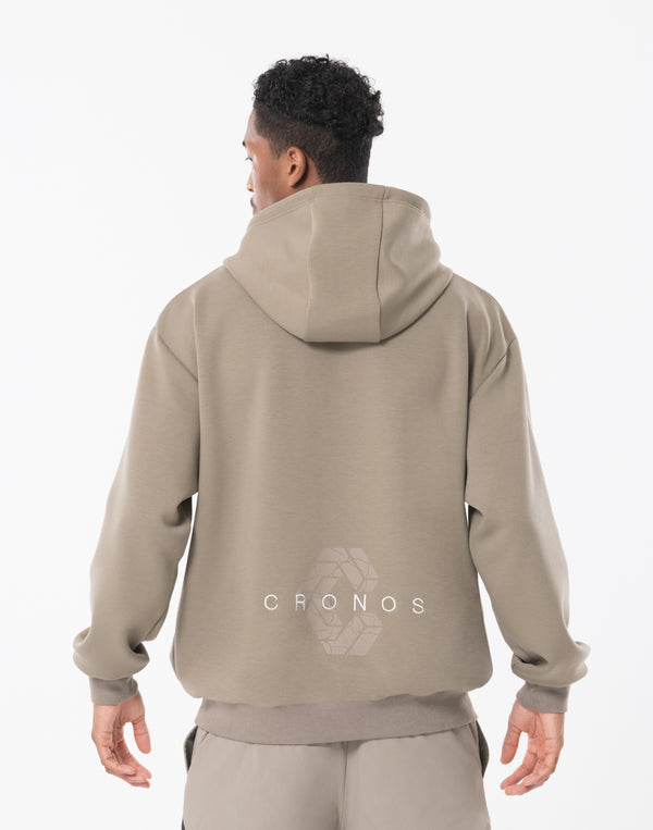 CRONOS BALANCE TOUCH HOODIE [TAUPE]