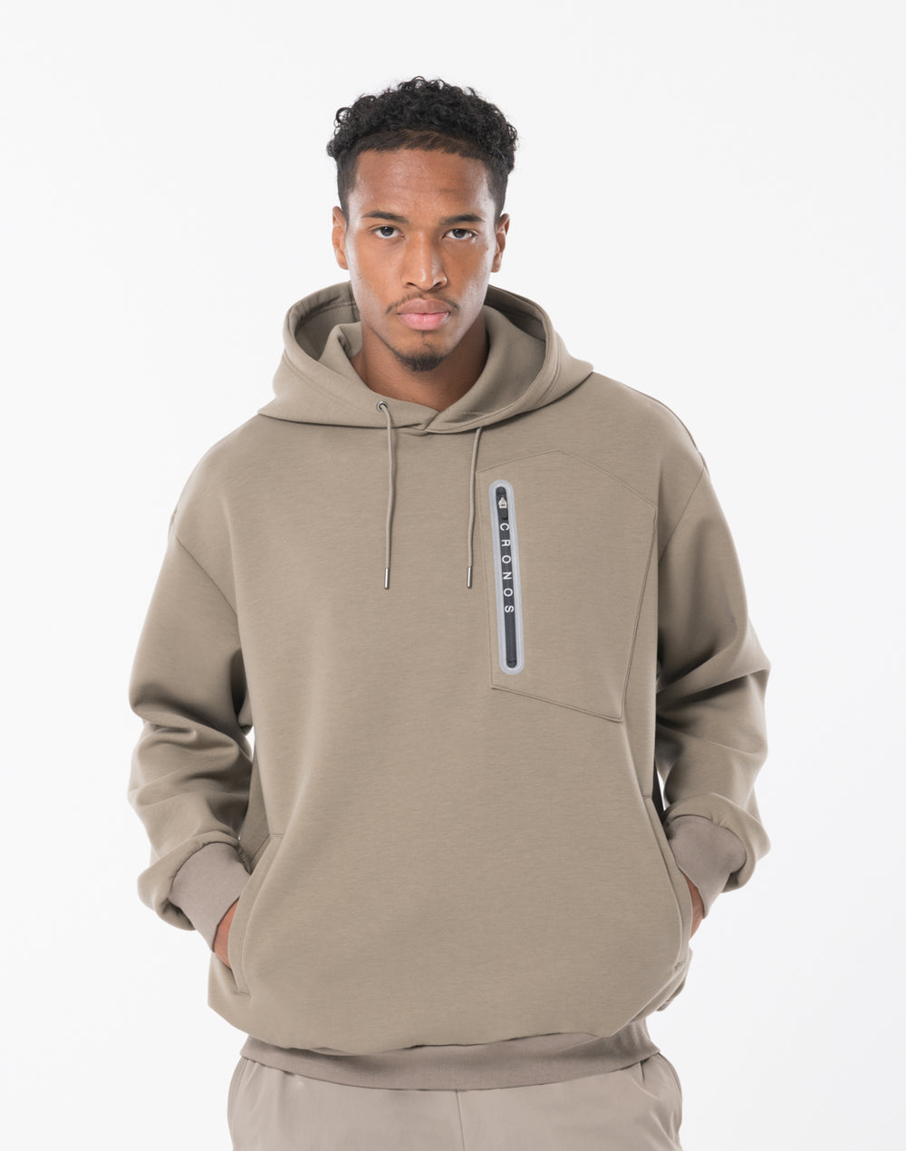 CRONOS BALANCE TOUCH HOODIE [TAUPE]