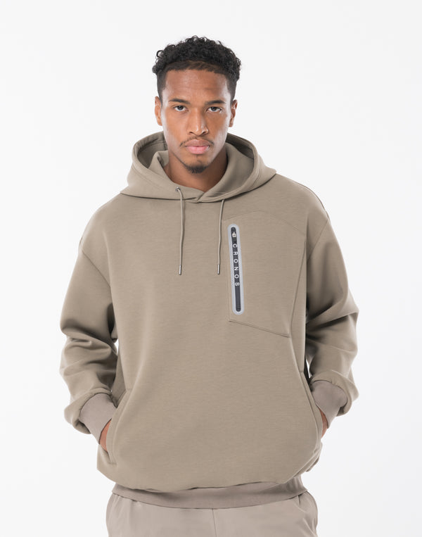 CRONOS BALANCE TOUCH HOODIE [TAUPE]