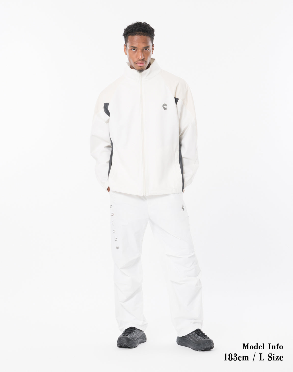 【美品】クロノス cronos MA-1 ジャケット　ブルゾン ホワイト MA-1 | CHRONOIZM