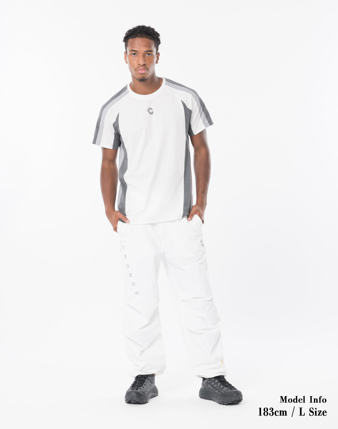 CRONOS ホワイトシャツ サイズ40L クロノス CRONOS 37.5® SUSTAIN S/S TEE【WHITE】