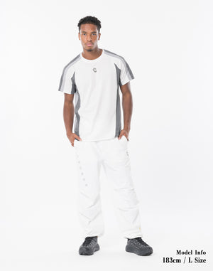 CRONOS FLEX 2WAY WIDE PANTS【WHITE】