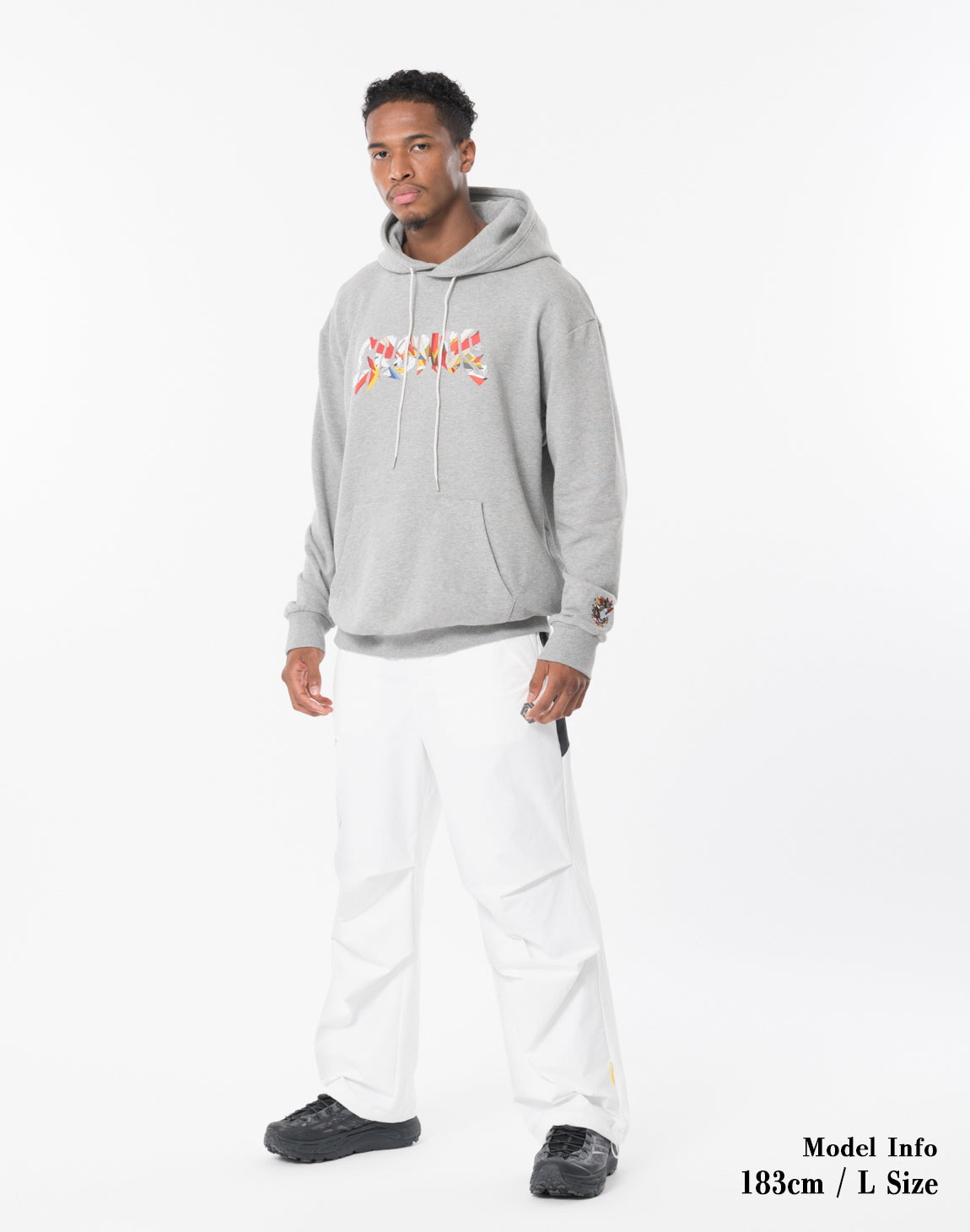 CRONOS × KAREZMAD ARTWORK Hoodie【GRAY】