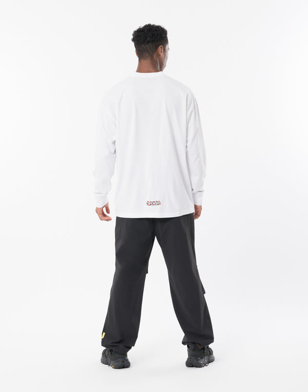 CRONOS × KAREZMAD ARTWORK  L/S TEE【WHITE】