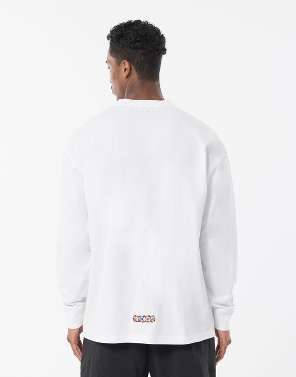 CRONOS × KAREZMAD ARTWORK  L/S TEE【WHITE】
