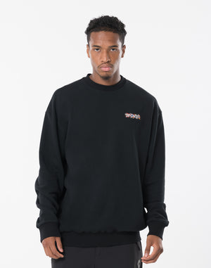 CRONOS × KAREZMAD ARTWORK SWEAT TRAINER【BLACK】