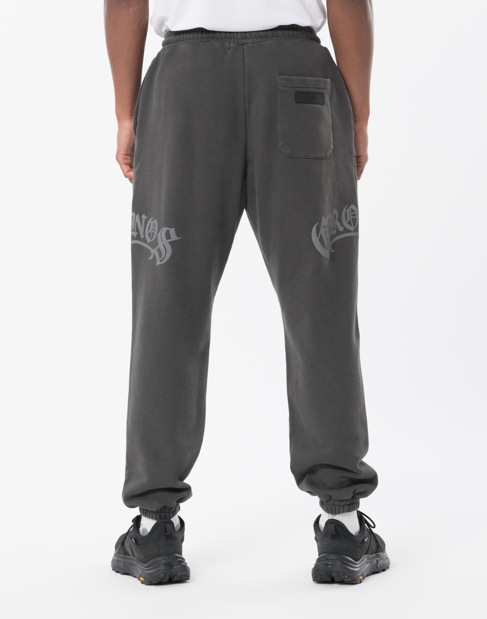 CRONOS BLACKLETTER Long Pants [V BLACK×WHITE]