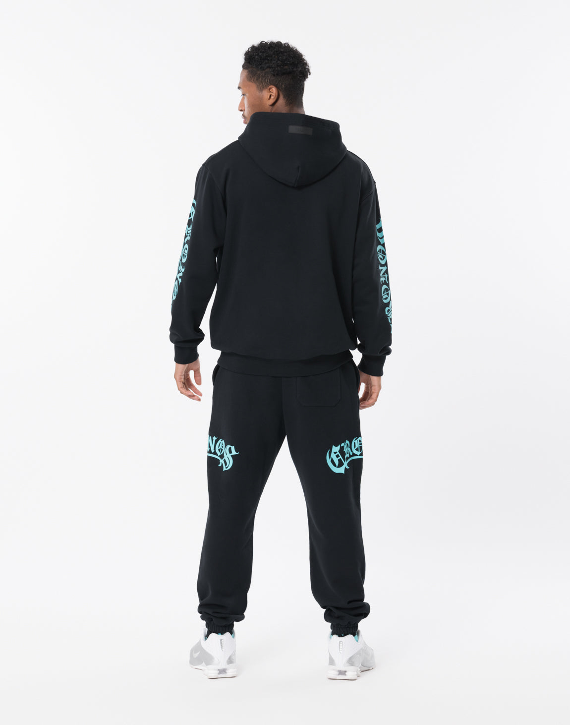 CRONOS BLACKLETTER Long Pants【BLACK×BLUE】