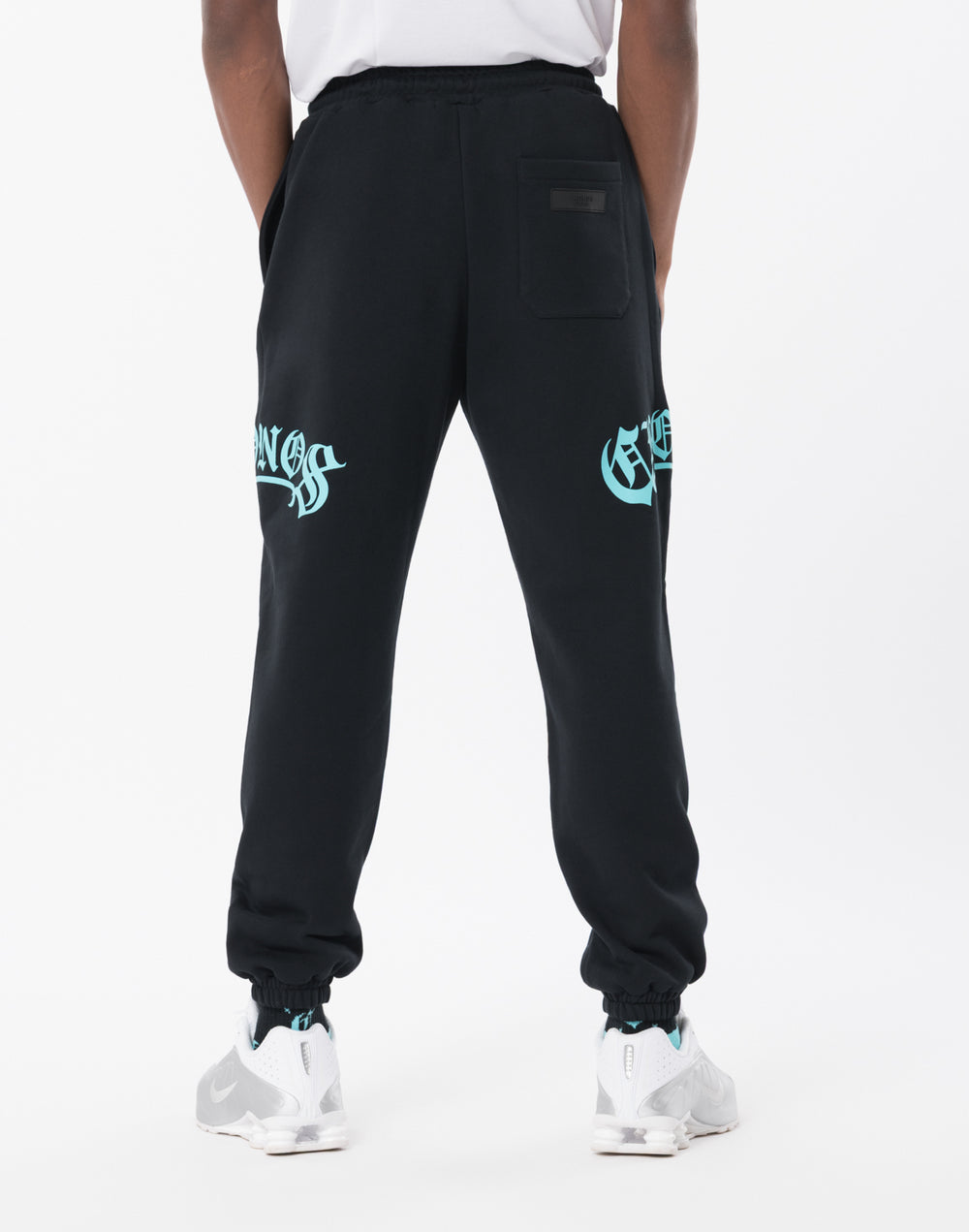 CRONOS BLACKLETTER Long Pants [BLACK×BLUE]