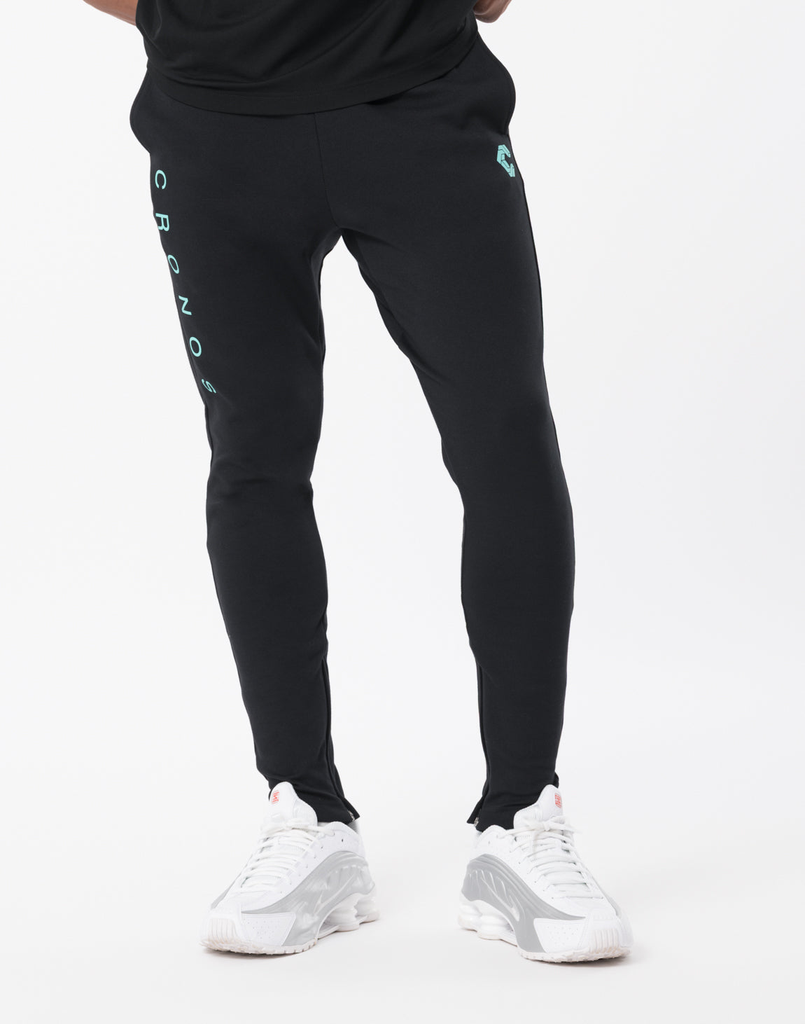 cronos パンツ CRONOS BLACKLETTER Long Pants【BLACK×BLUE】