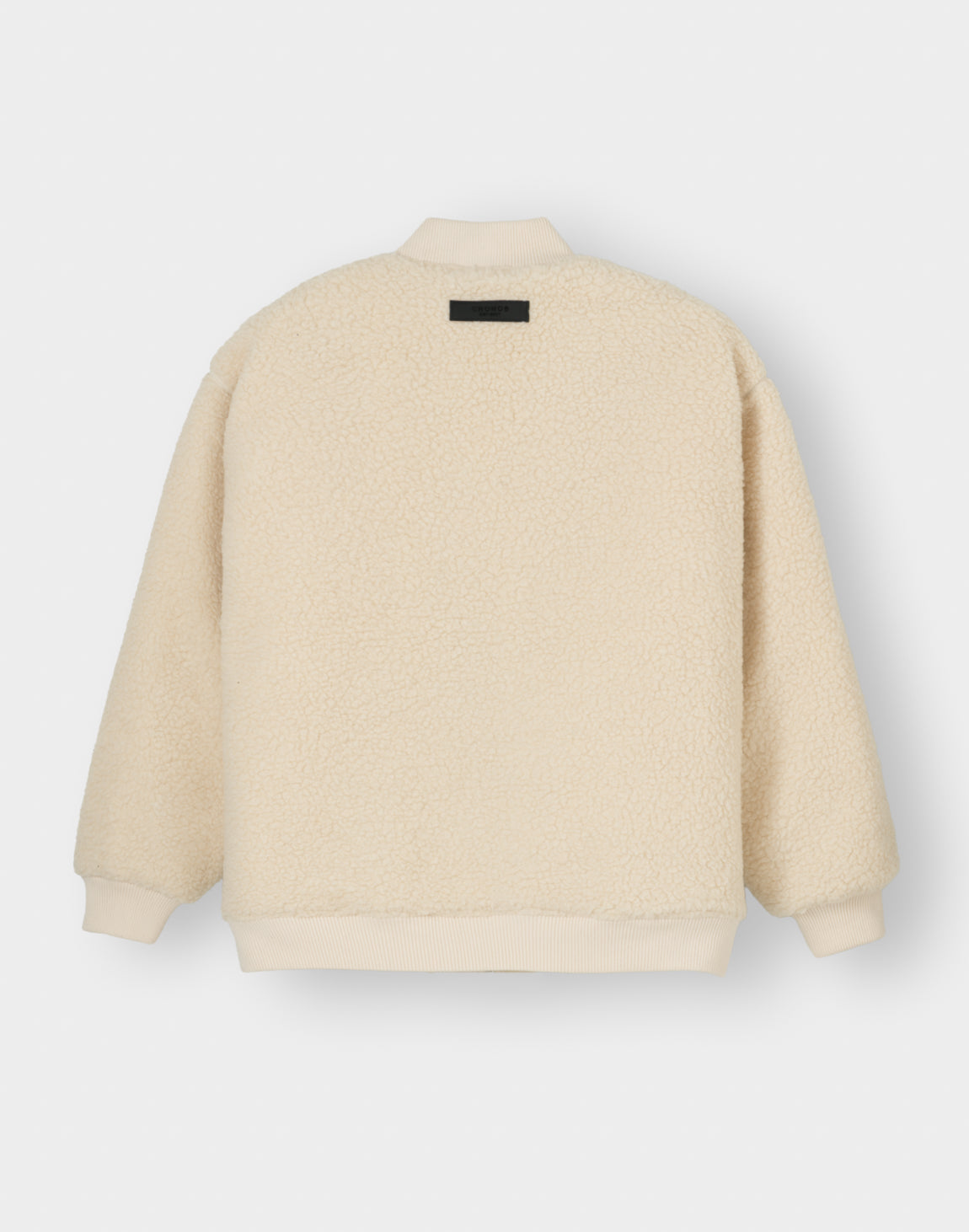 CRONOS WOMEN Oversized Boa MA-1【WHITE】