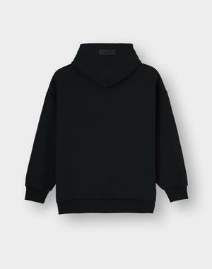 CRONOS WOMEN Neutral Tone Heavyweight Hoodie【BLACK】