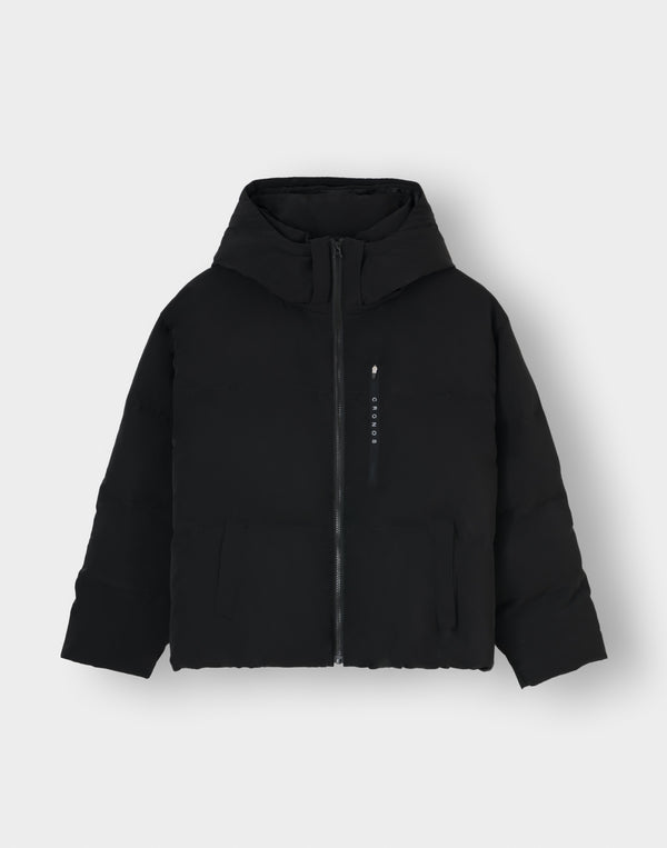 CRONOS WOMEN Lightweight Hooded Blouson【BLACK】