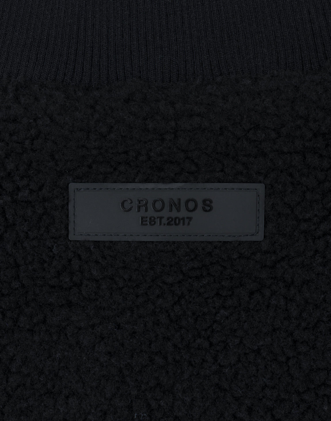 CRONOS WOMEN Oversized Boa MA-1【BLACK】
