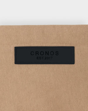 CRONOS WOMEN Neutral Tone Heavyweight Hoodie【BEIGE】