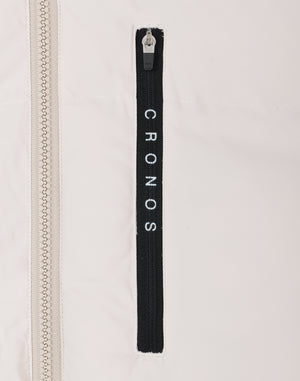 CRONOS WOMEN Lightweight Hooded Blouson【WHITE】