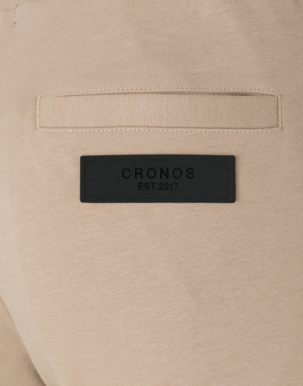 CRONOS WOMEN High-Tension ActivePants【BEIGE】