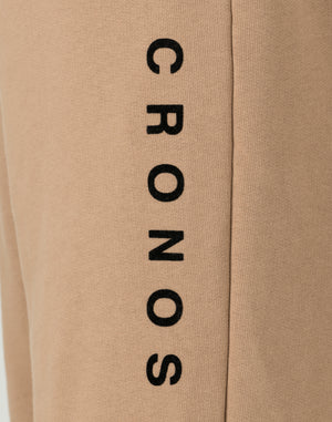 CRONOS WOMEN Neutral Tone Long Pants【BEIGE】