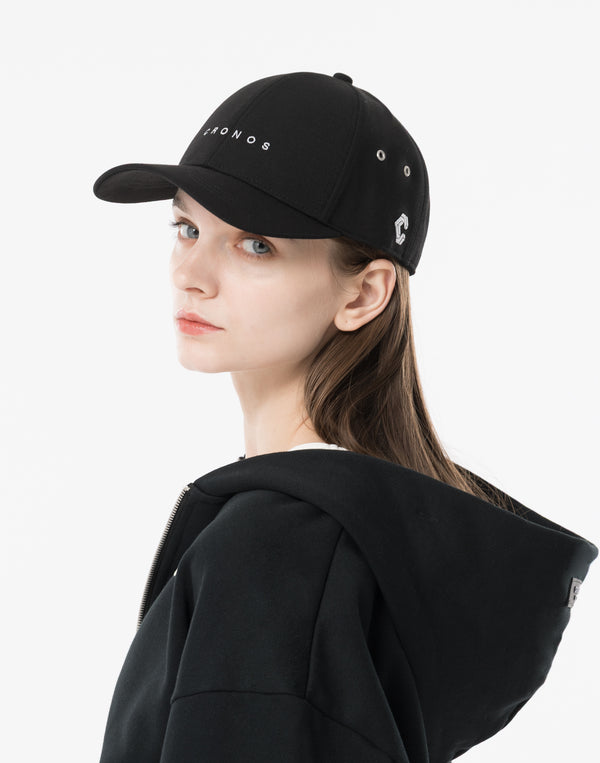 CRONOS WOMEN Refined Wool Cap【BLACK】