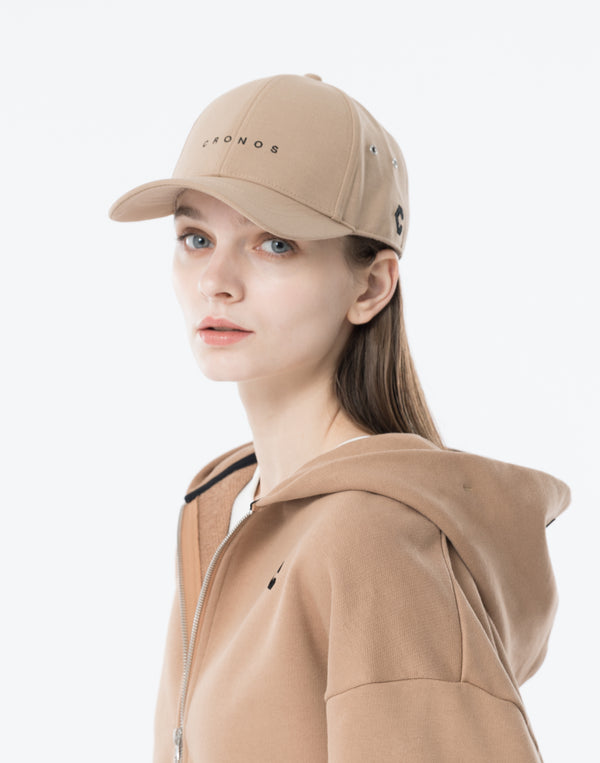 CRONOS WOMEN Refined Wool Cap【BEIGE】