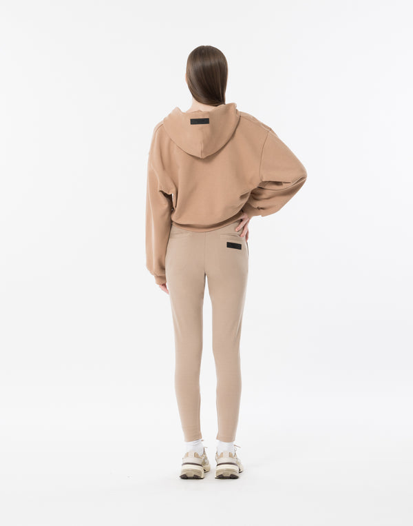 CRONOS WOMEN High-Tension ActivePants【BEIGE】