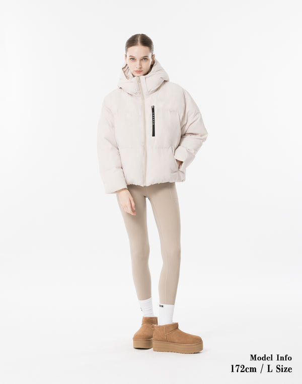 CRONOS WOMEN Lightweight Hooded Blouson【WHITE】