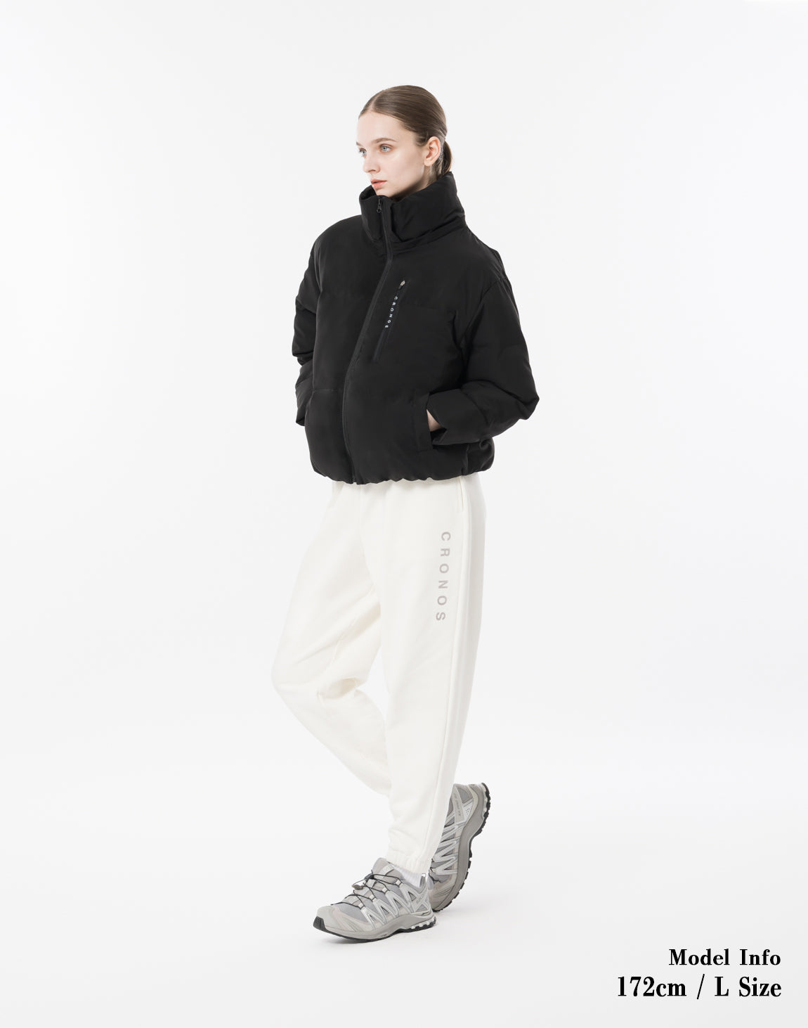 k*a様 CRONOS ブラック ジャンパー Mサイズ CRONOS WOMEN Lightweight Hooded Blouson【BLACK】