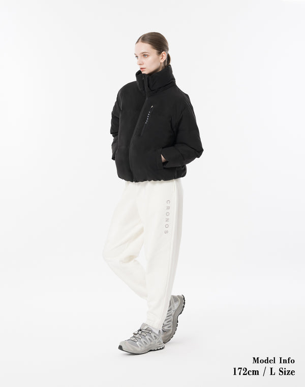 CRONOS WOMEN Lightweight Hooded Blouson【BLACK】