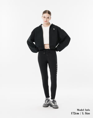 CRONOS WOMEN High-Tension ActivePants【BLACK】