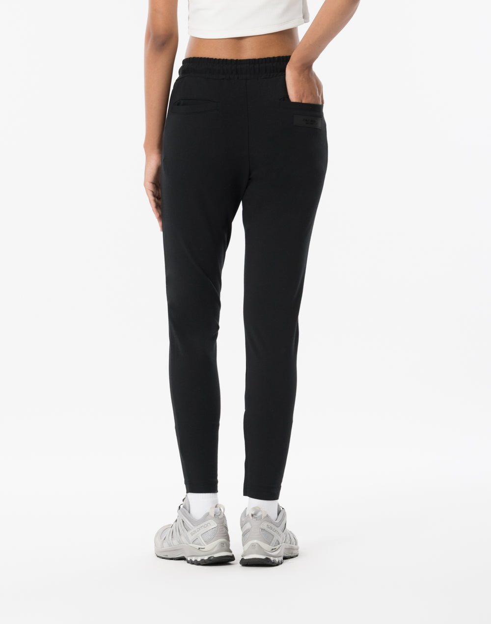 CRONOS WOMEN High-Tension ActivePants【BLACK】