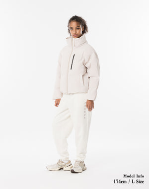 CRONOS WOMEN Lightweight Hooded Blouson【WHITE】