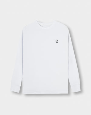 CRONOS LUMINA FIT L/S TEE【WHITE】