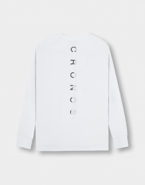 CRONOS LUMINA FIT L/S TEE【WHITE】
