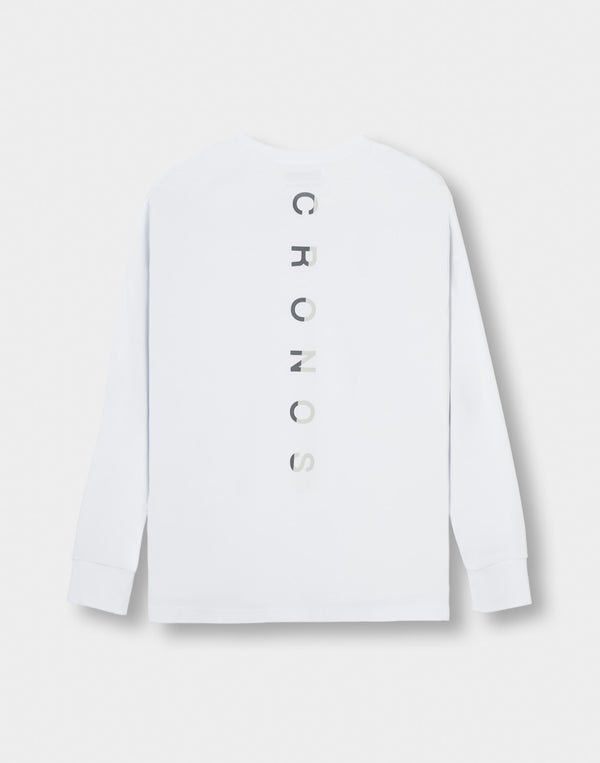 CRONOS LUMINA FIT L/S TEE【WHITE】