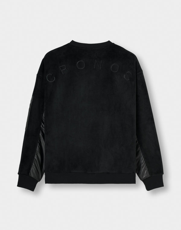 CRONOS FUR EDGE  SWEAT【BLACK】