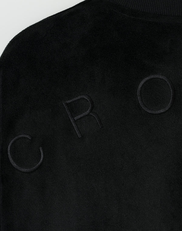 CRONOS FUR EDGE  SWEAT【BLACK】