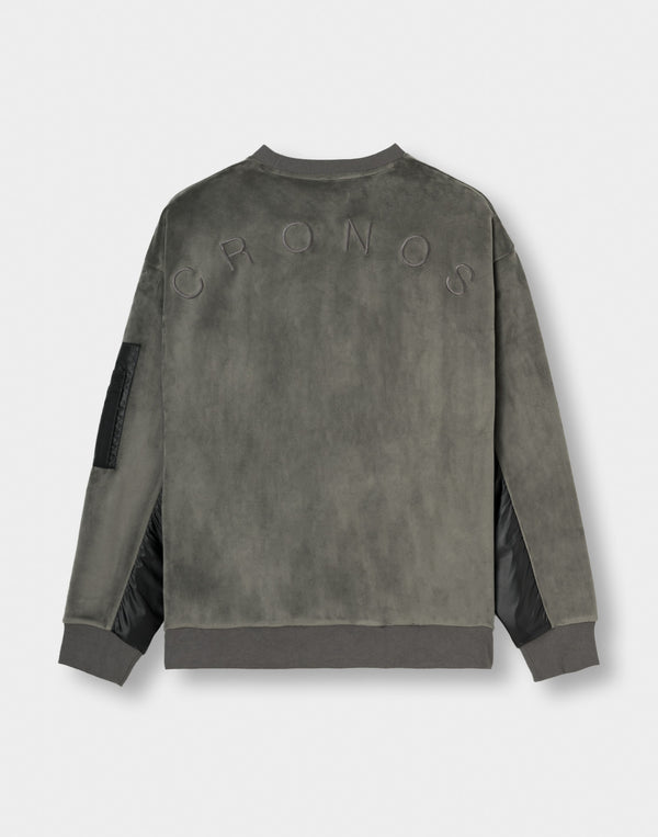 CRONOS FUR EDGE  SWEAT【D.GRAY】