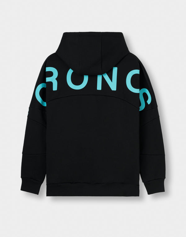 CRONOS ASCENT HOODIE【BLACK×T.BLUE】