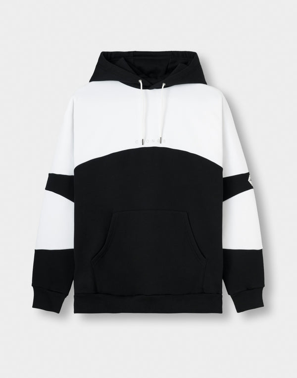 CRONOS ASCENT HOODIE【BLACK×WHITE】