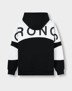 CRONOS ASCENT HOODIE【BLACK×WHITE】