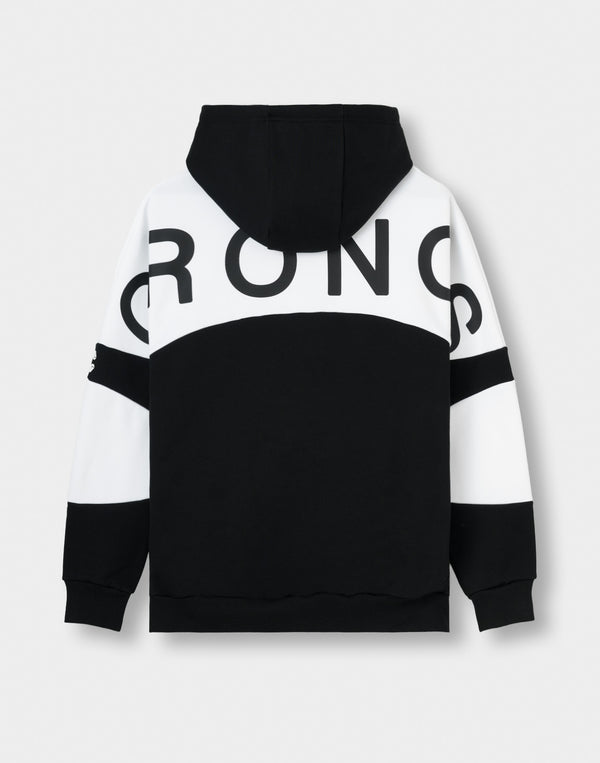 CRONOS ASCENT HOODIE【BLACK×WHITE】