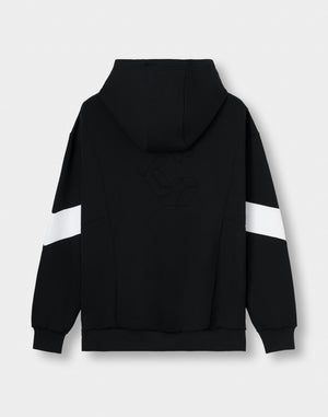 CRONOS ASCENT TRACK HOODIE【BLACK×WHITE】