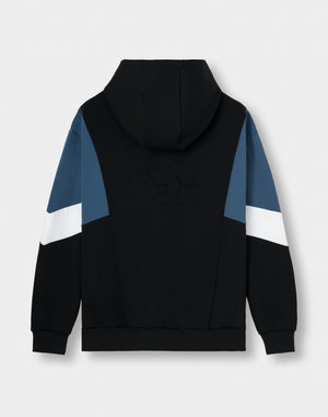 CRONOS ASCENT TRACK HOODIE【BLACK×BLUE】